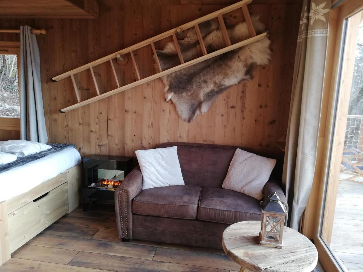 Saint-Julien-en-Champsaur Ma Cabane Des Hautes-Alpes מראה חיצוני תמונה