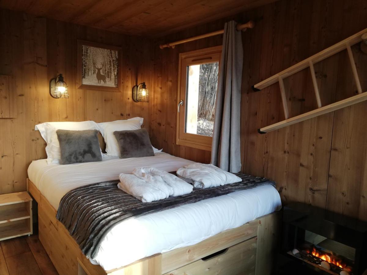 Saint-Julien-en-Champsaur Ma Cabane Des Hautes-Alpes מראה חיצוני תמונה