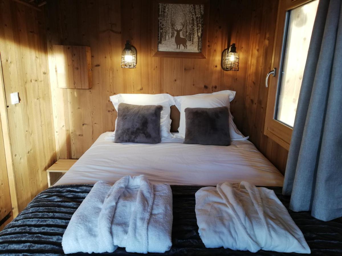 Saint-Julien-en-Champsaur Ma Cabane Des Hautes-Alpes מראה חיצוני תמונה
