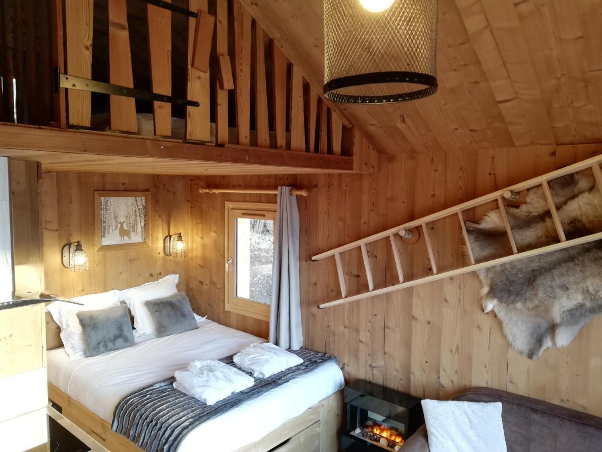 Saint-Julien-en-Champsaur Ma Cabane Des Hautes-Alpes מראה חיצוני תמונה