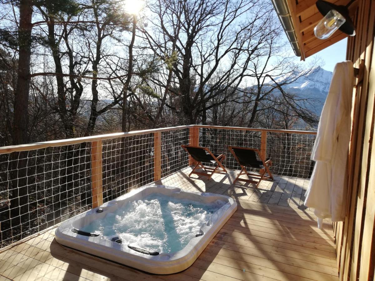 Saint-Julien-en-Champsaur Ma Cabane Des Hautes-Alpes מראה חיצוני תמונה