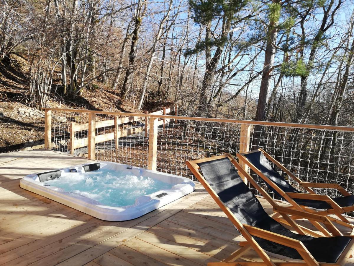 Saint-Julien-en-Champsaur Ma Cabane Des Hautes-Alpes מראה חיצוני תמונה