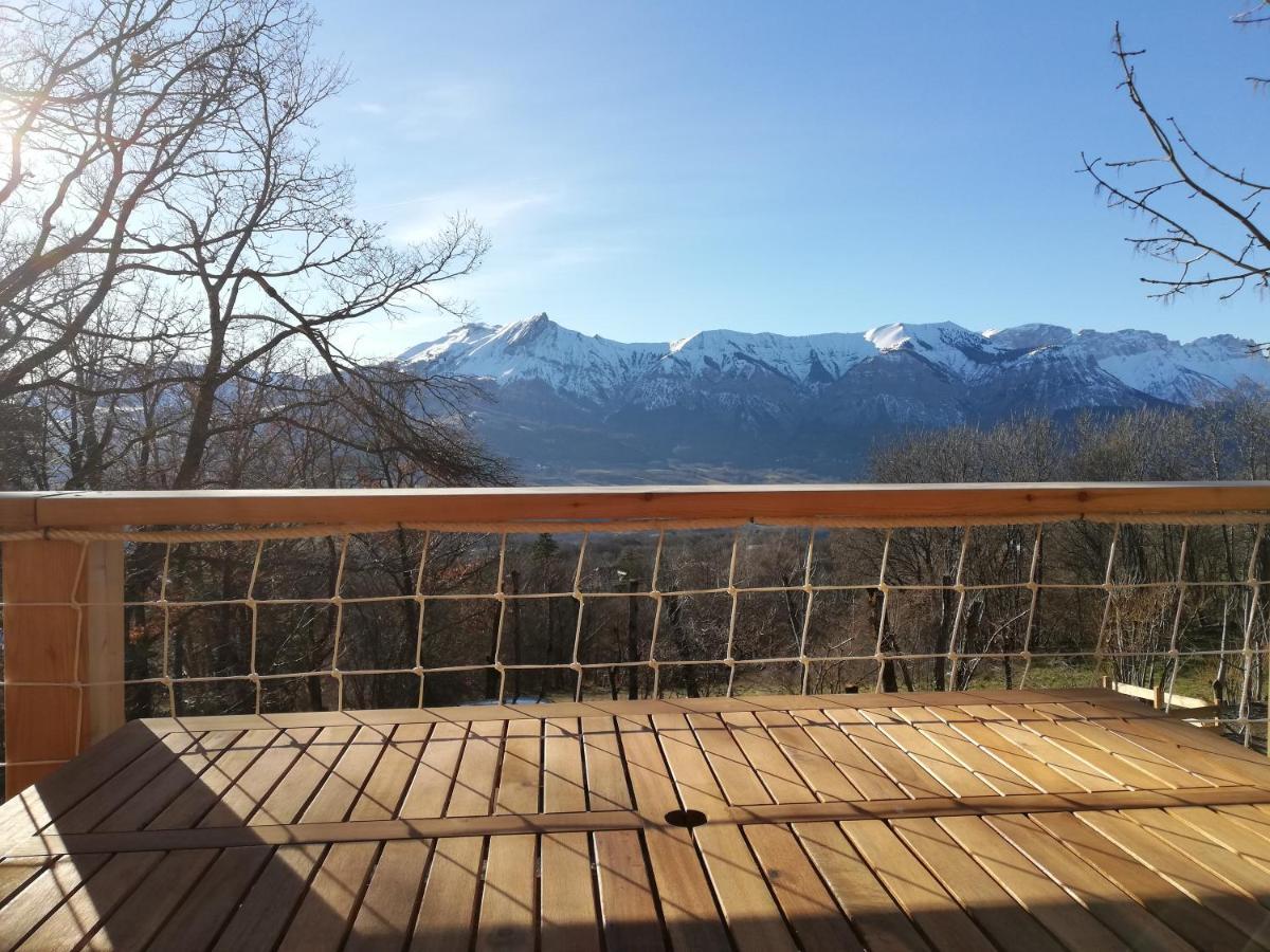 Saint-Julien-en-Champsaur Ma Cabane Des Hautes-Alpes מראה חיצוני תמונה