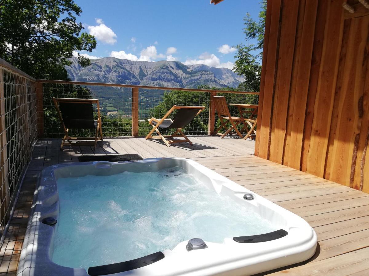 Saint-Julien-en-Champsaur Ma Cabane Des Hautes-Alpes מראה חיצוני תמונה